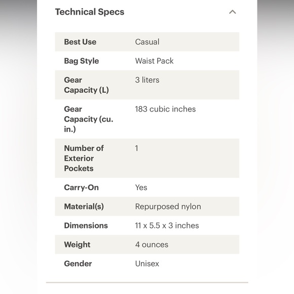Cotopaxi Bataan Fanny Pack - Picture 3 of 11